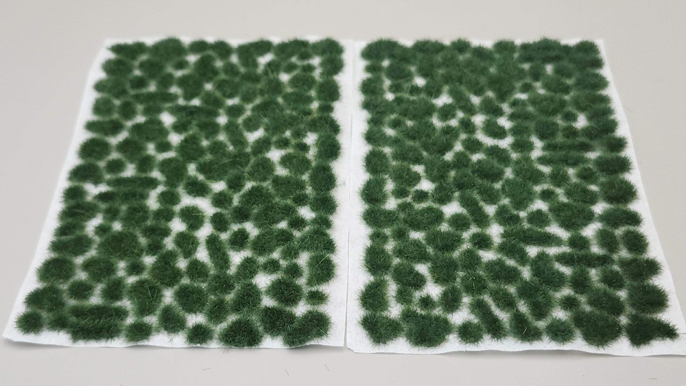 SEM - TU2MO-N - 2mm Moss - Natural Layout - Self-Adhesive Grass Tufts