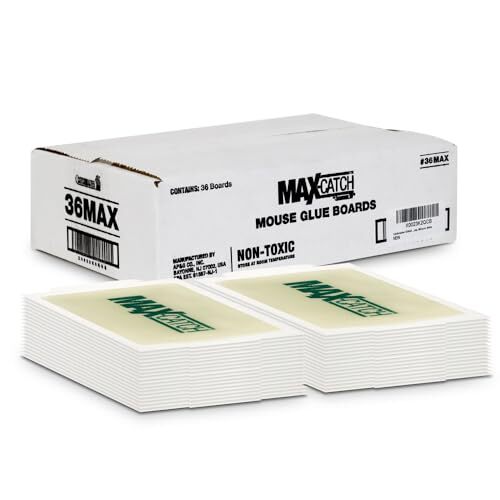 🇱🇷 Catchmaster 36-Count Pre-Baited Pest Glue Traps – Safe & Effective