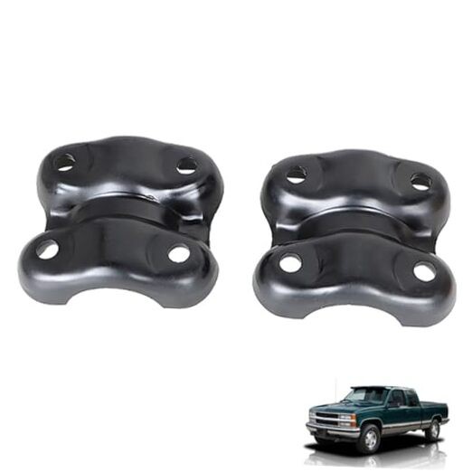 2PCS Rear Axle U Bolt Plate Replacement for Escalade 1999-2000 Replacement for