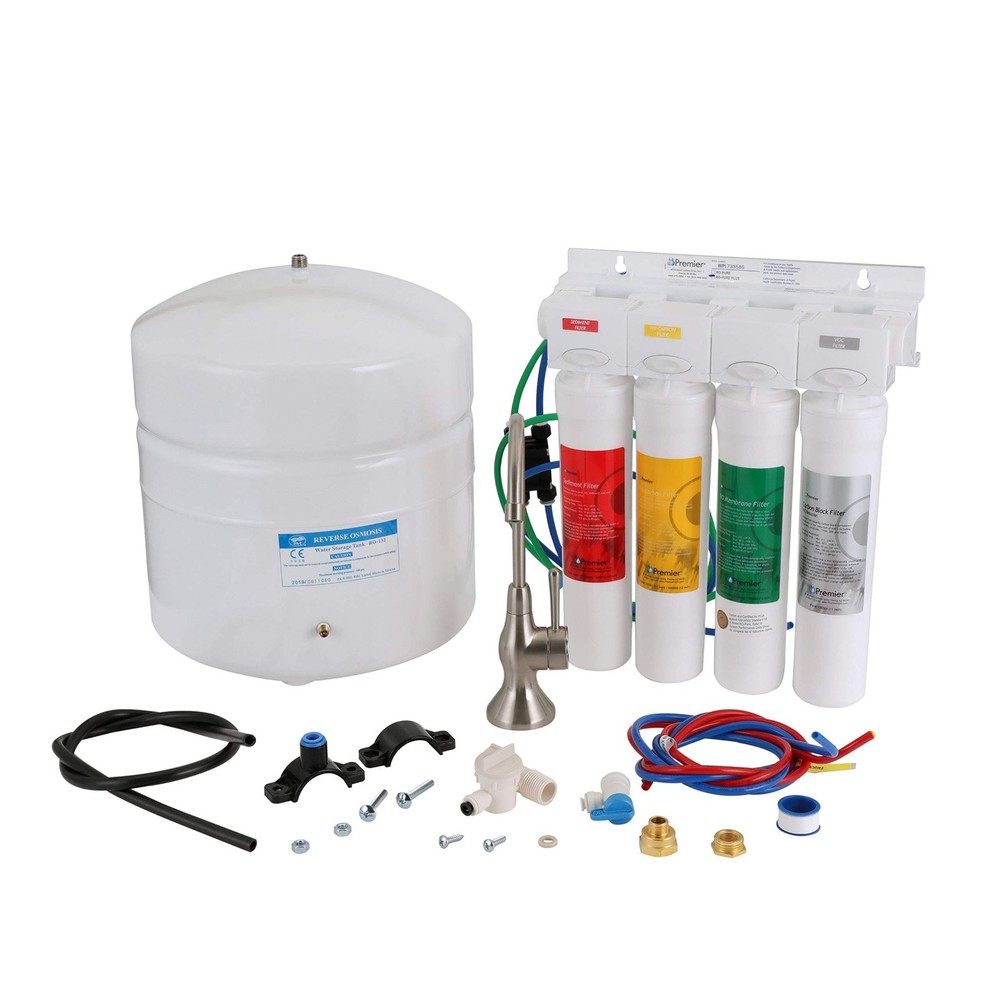 Watts Premier Reverse Osmosis Pure Plus 4 Stage Water Filtration System WP531417