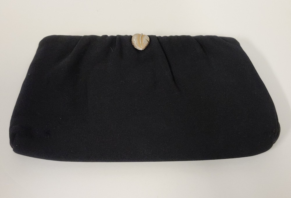 Vintage Harry Levine Black Clutch