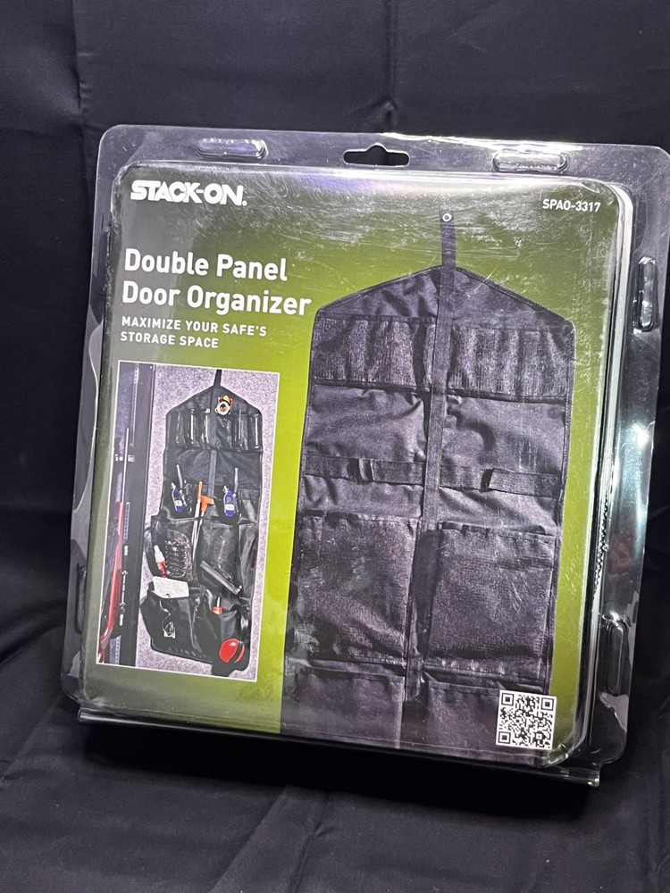 Gun Safe Door Panel Organizer STACK-ON double panel Gun Safe door Organizer NEW