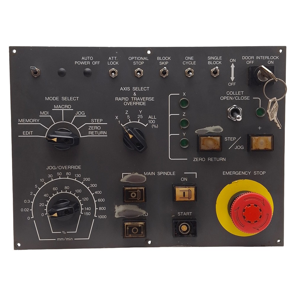 Star Micronics Operator Control Panel For SE/SB/SR Series CNC Lathe *Start*
