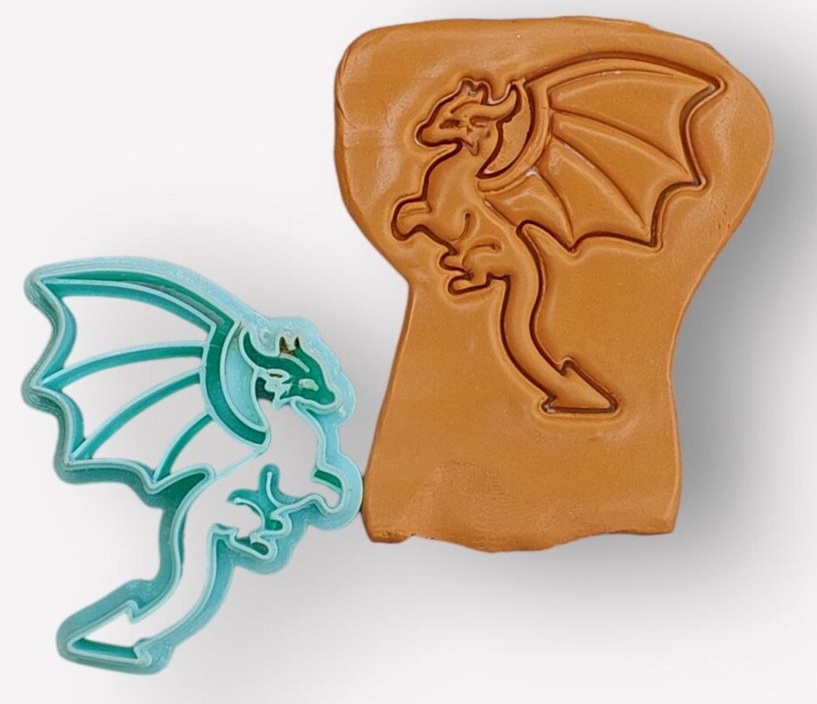 Dragon Polymer Clay Cutter, Dragon Cutters