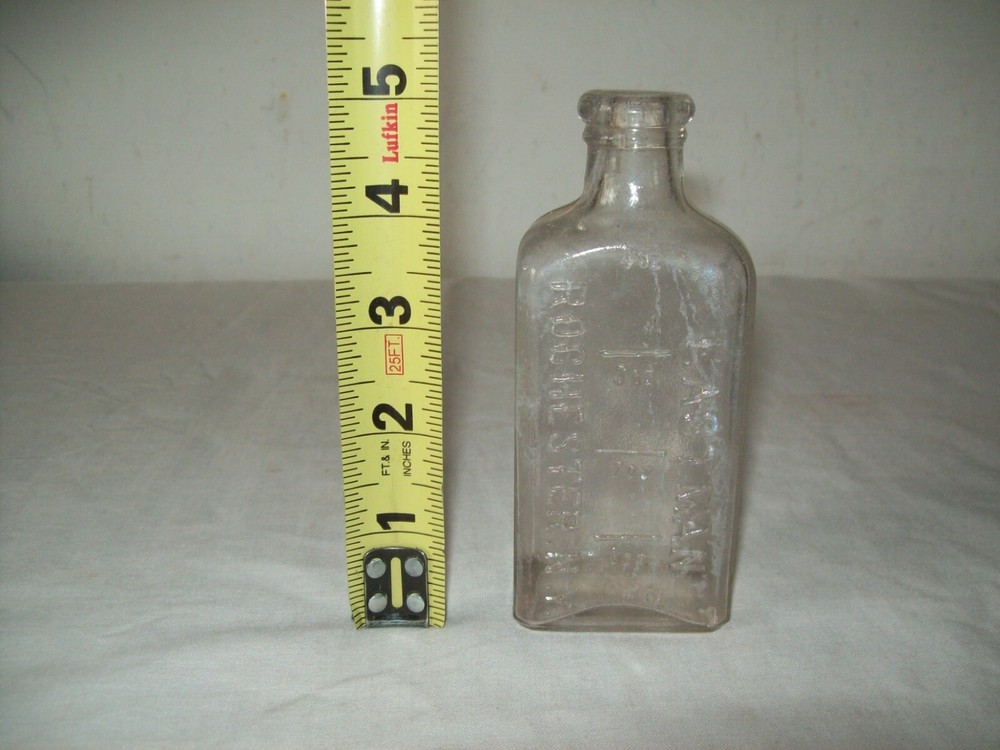 Eastman Rochester antique glass bottle photo developing