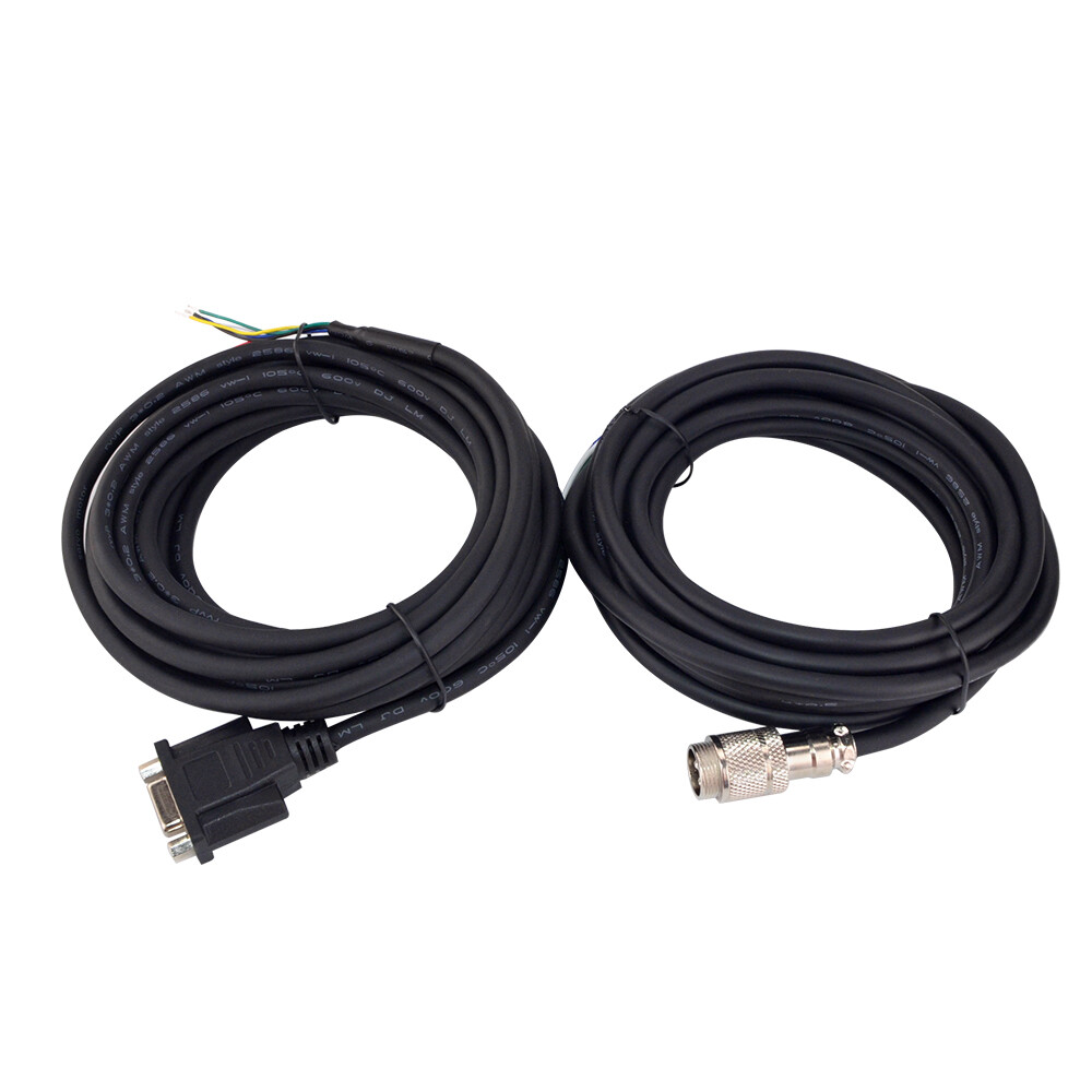 106"/185" Long Motor &Encoder Cable Kit for Nema 23/24 Closed Loop Stepper Motor