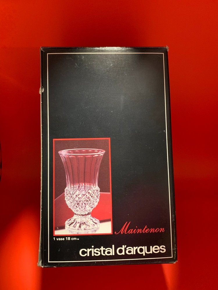 crystal vase vintage
