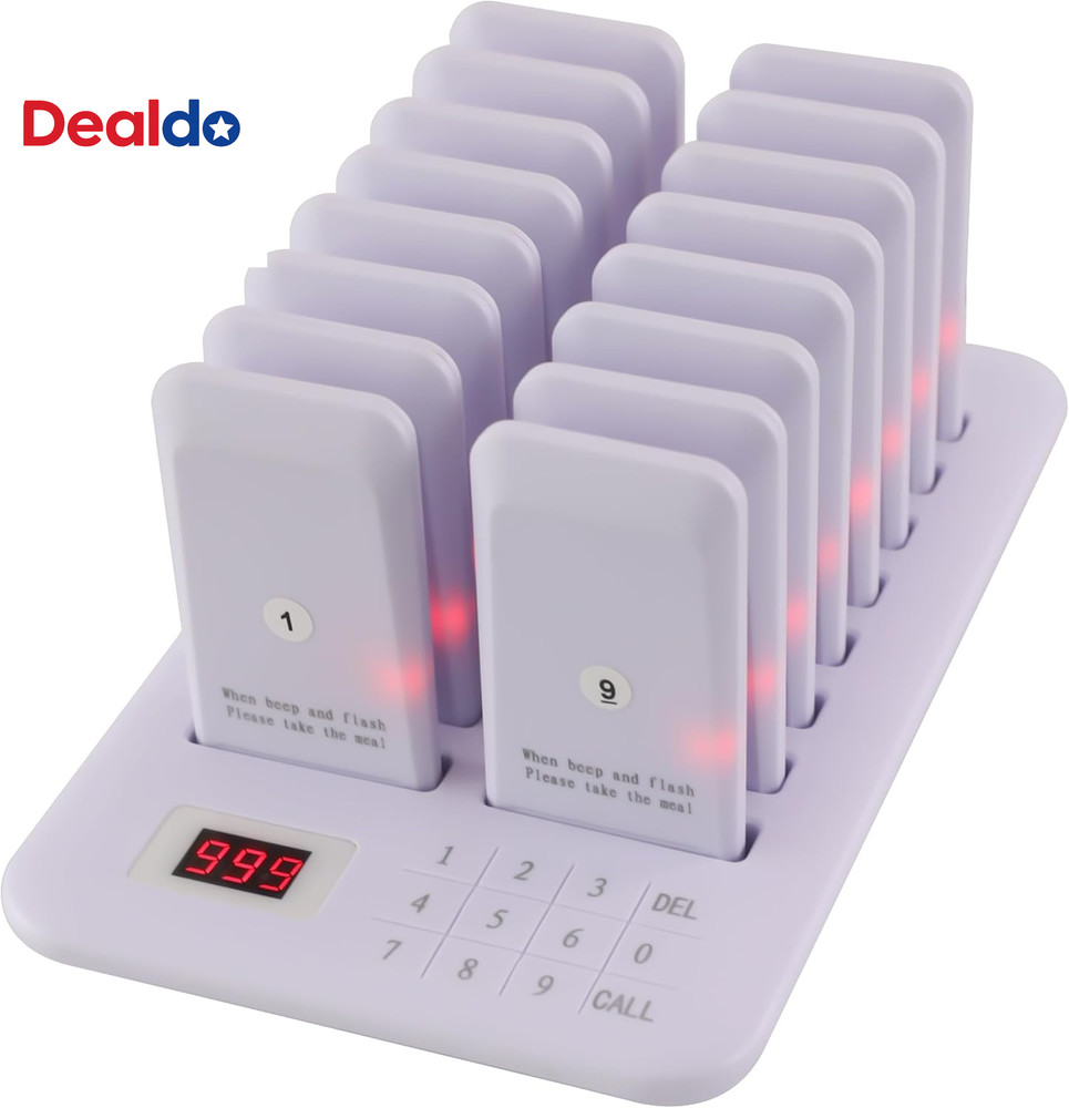 Restaurant Pager System, Pagers for Restaurants Wireless Calling System Touch Ke