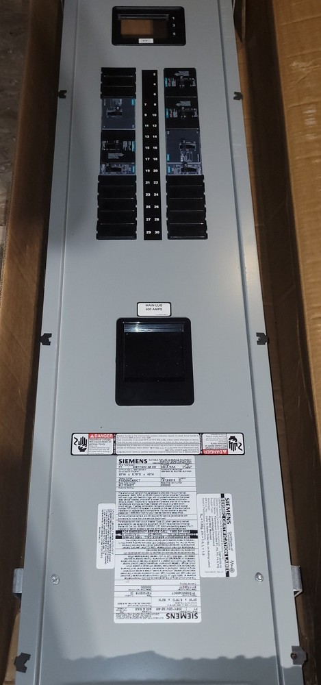 Siemens P1X30MC400CT 400A 208Y/120V Panel Board Interior  Breakers Included