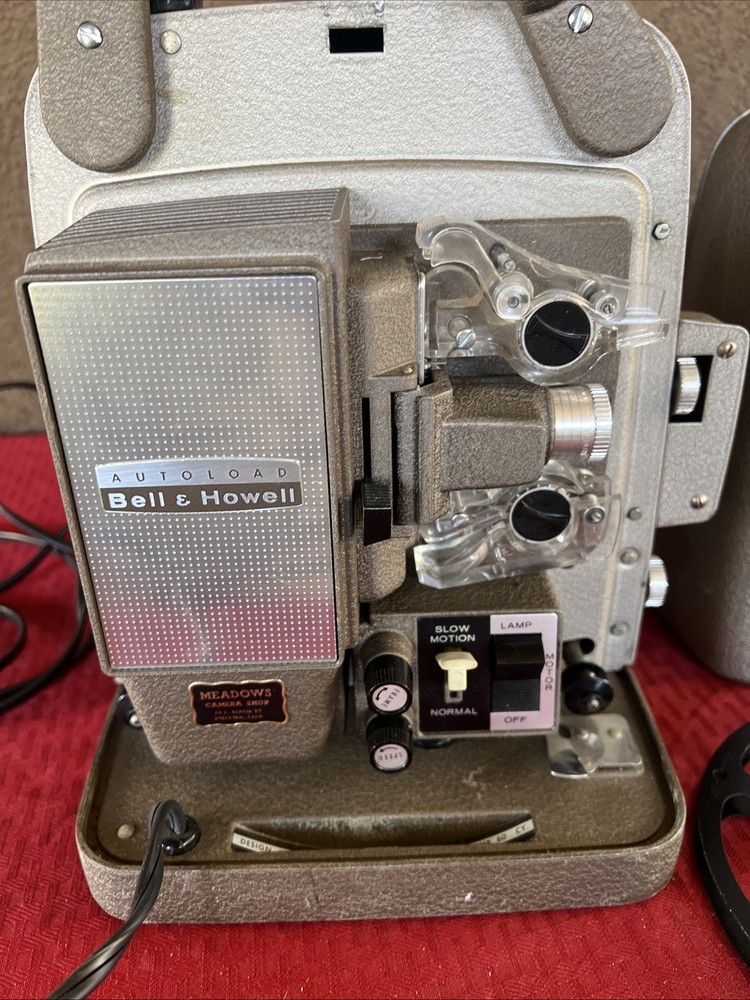 Bell & Howell Autoload 8MM Movie Projector Design 266A