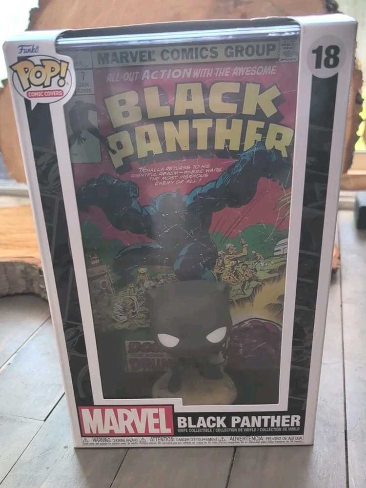Funko Pop! Comic Book Cover: Marvel - Black Panther #18