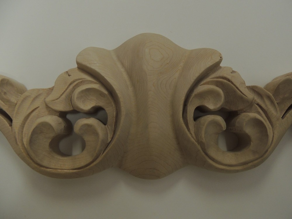 1 New Solid Maple Decorative Wood Ornaments/Onlay~Woodworking~IM-3003MAPLE