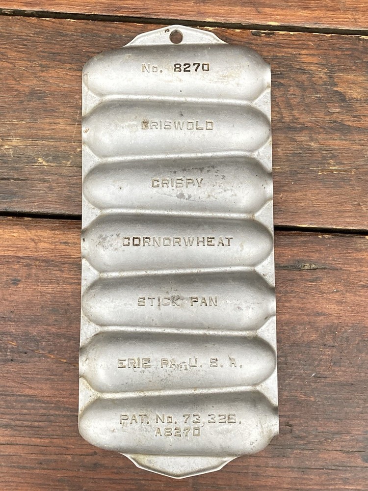 Griswold Aluminum #8270 Corn or Wheat Stick Pan