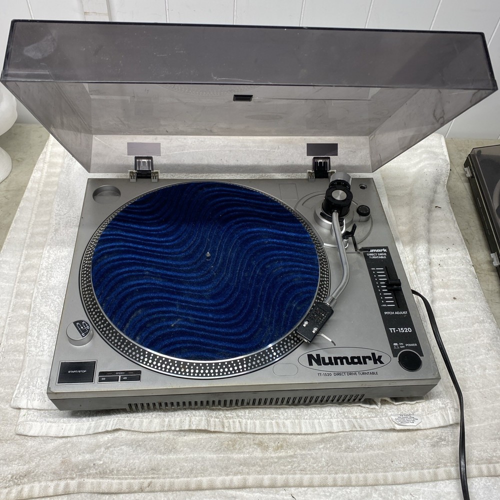 Numark TT-1520 Direct Drive Turntable DJ Not Tested