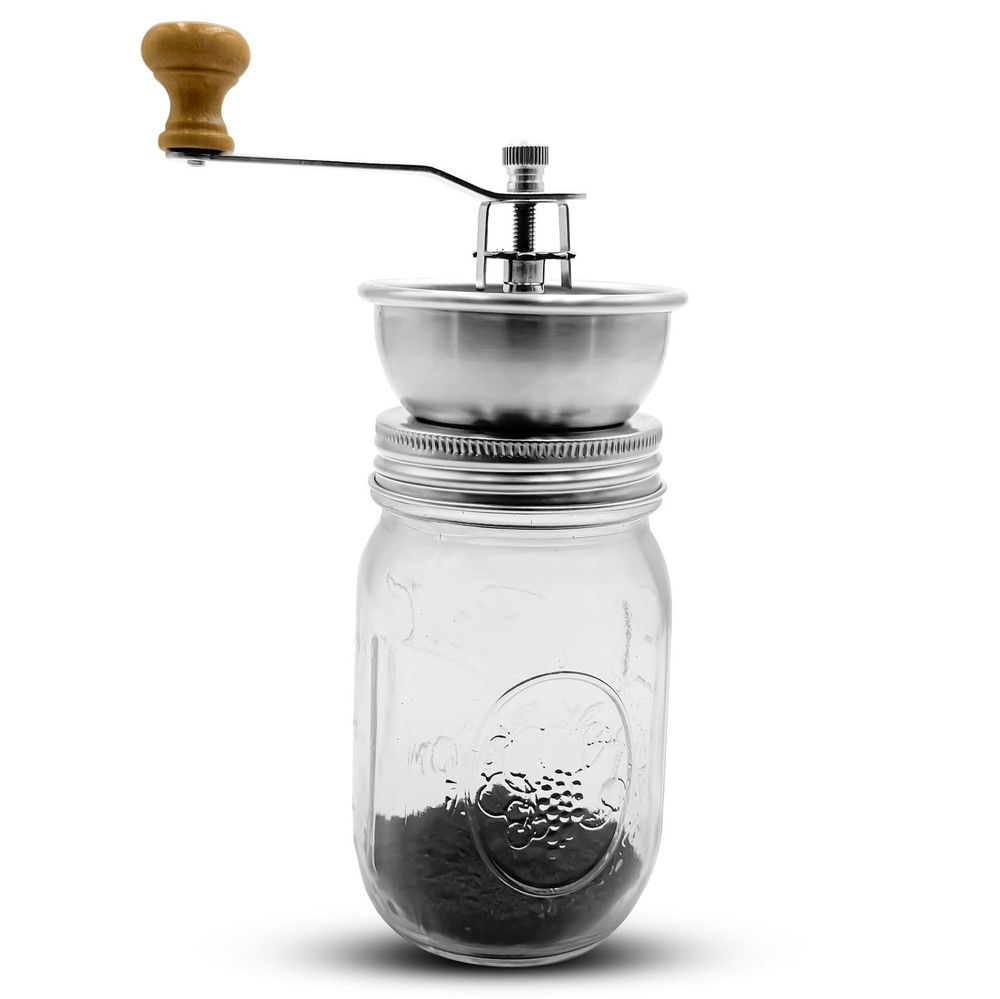 Stainless Steel Coffee Grinder Lid Attachment for Regular,