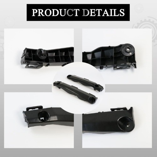 1Pair Front Bumper Bracket Fit for 2012 2013 2014 Camry Left & Right Side Front
