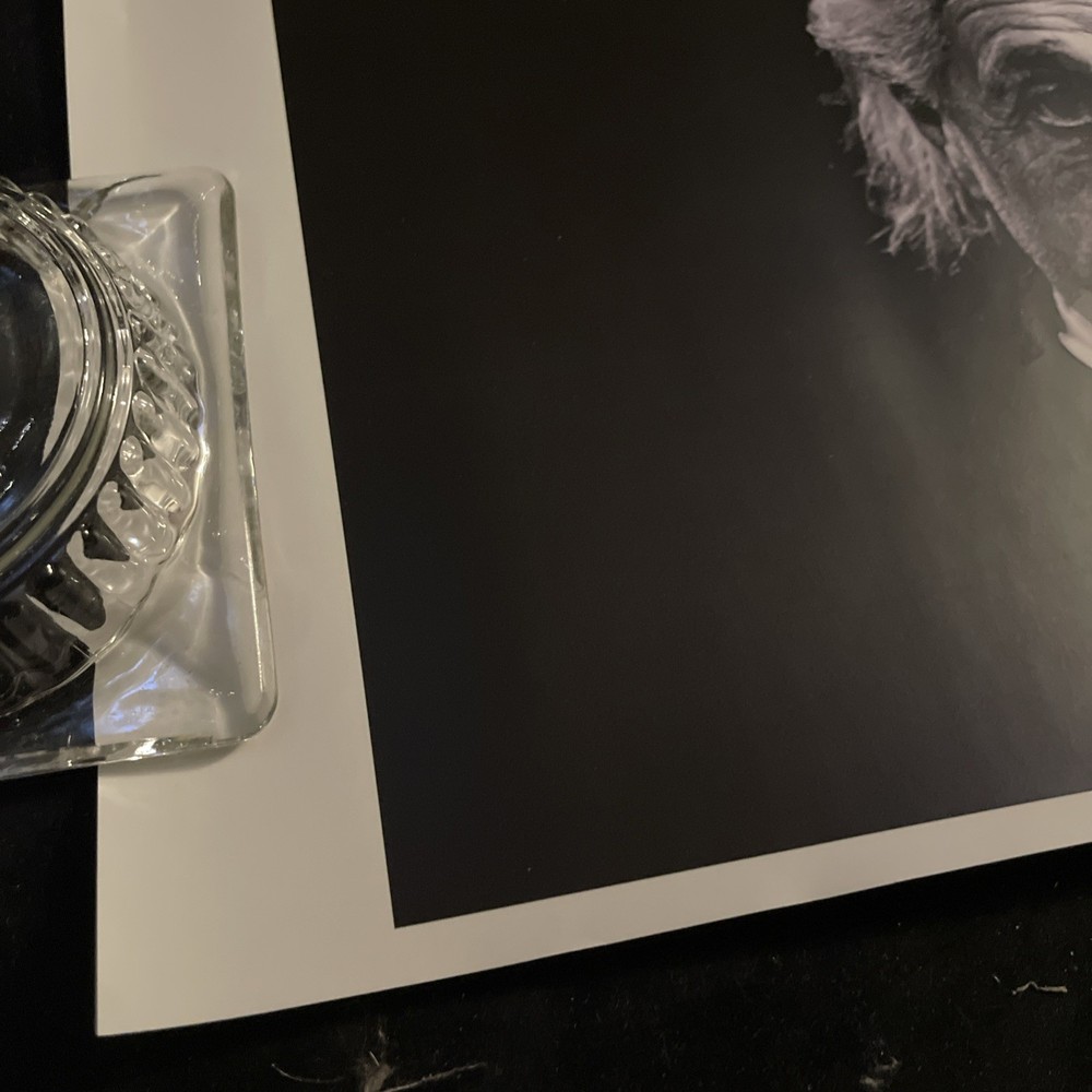 Vintage Apple 17x11 Think Different Poster Albert Einstein Unknown Version