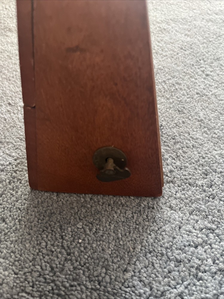 Seth Thomas METRONOME-7 ~ Wood Case, Wind Up ~ Working - Top Missing