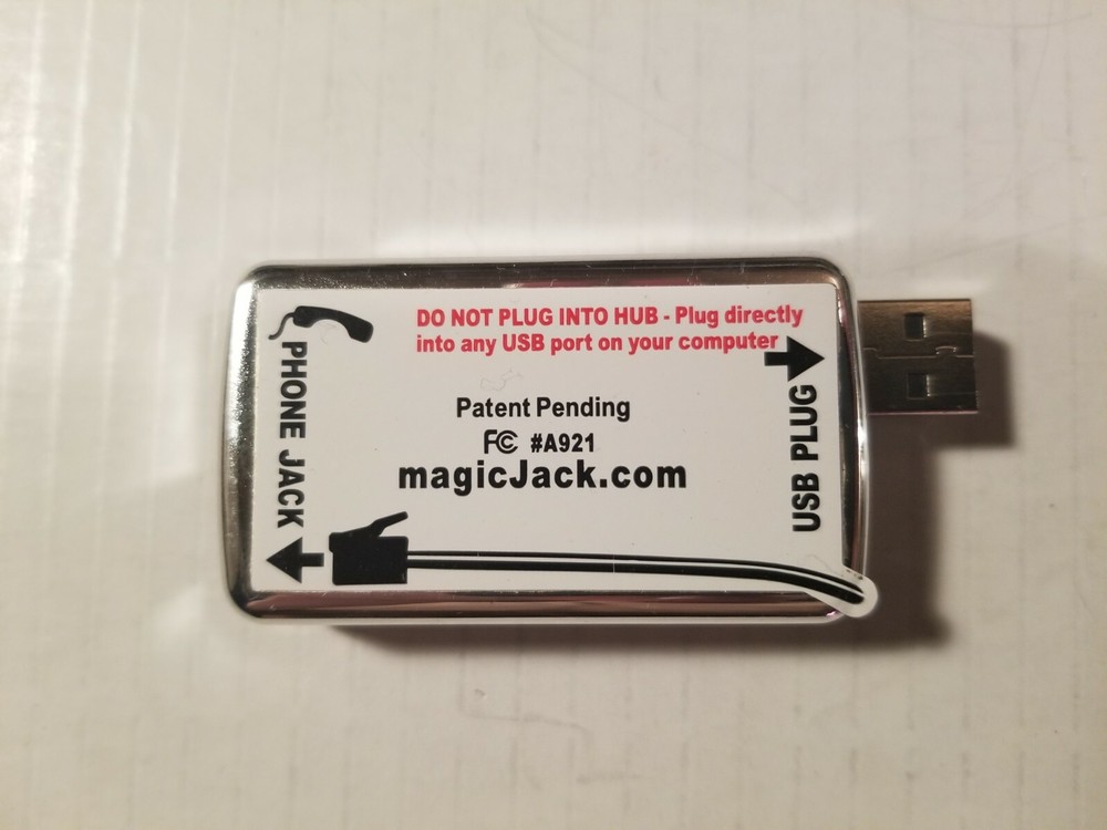 Original Magic Jack Phone System USB Phone Jack