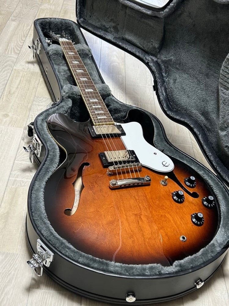 Epiphone Bonehead Riviera Safe Packing!