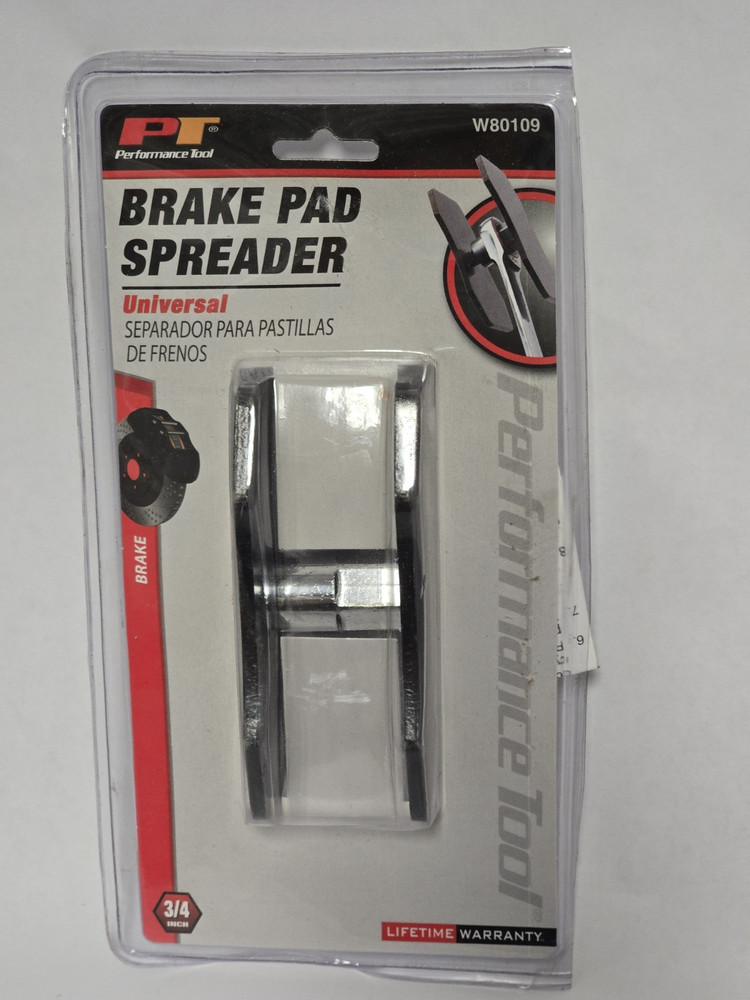 PERFORMANCE TOOL UNIVERSAL BRAKE PAD SPREADER- W80109