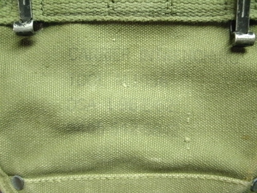 CANVAS M56 M1956 SHOVEL E TOOL COVER NAMED