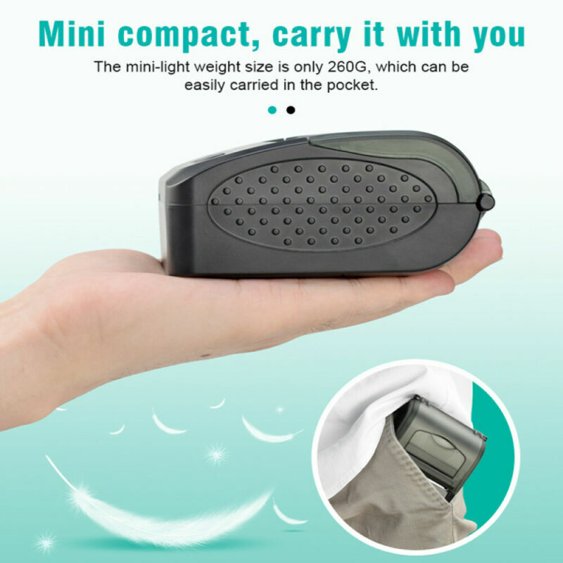 58mm Mini Portable Bluetooth Thermal Printer USB for Win Android iOS Printing
