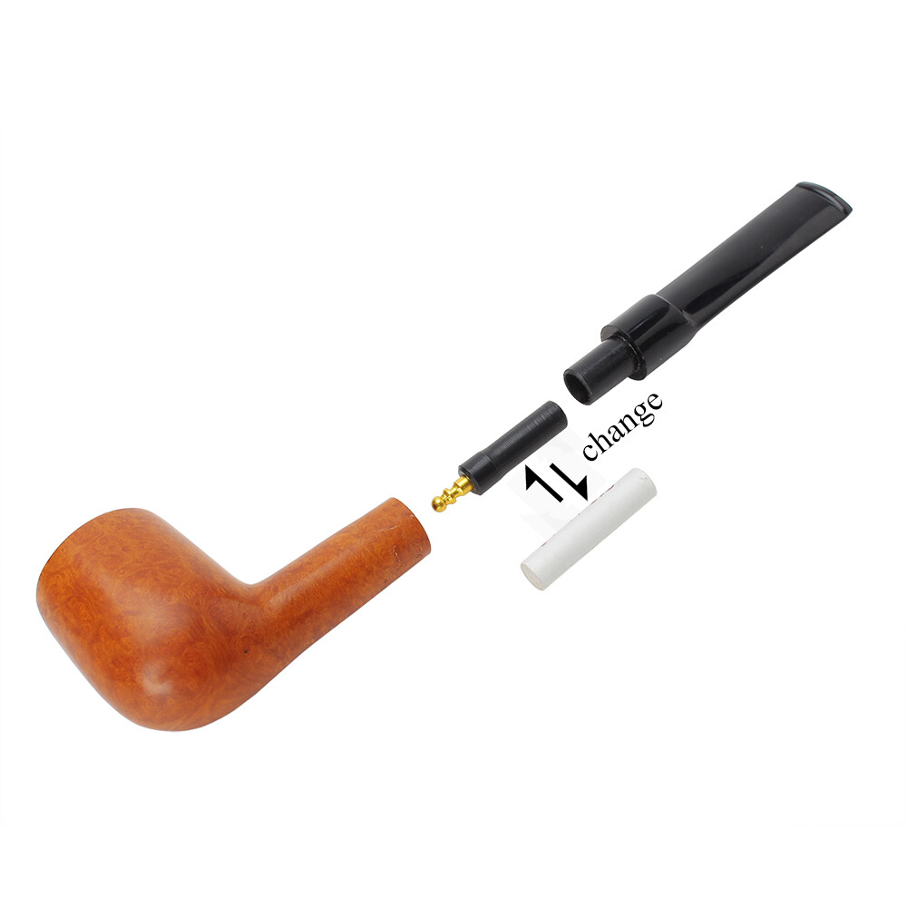 MUXIANG 5pcs 9mm To 3mm Filter Adapter Smoking Pipe Stem Without Filter Adapter