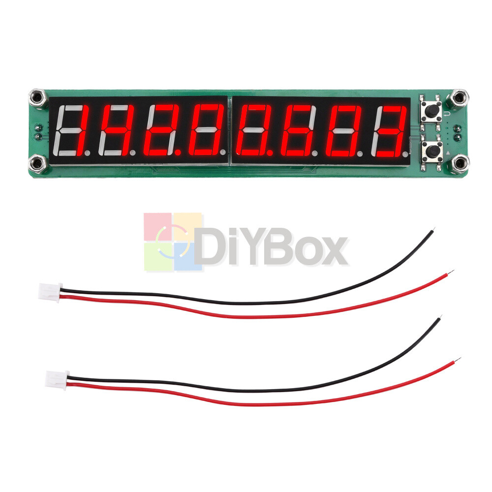 0.1MHz~1200MHz 8-bit RF Signal Frequency Counter LED Display Frequency Module