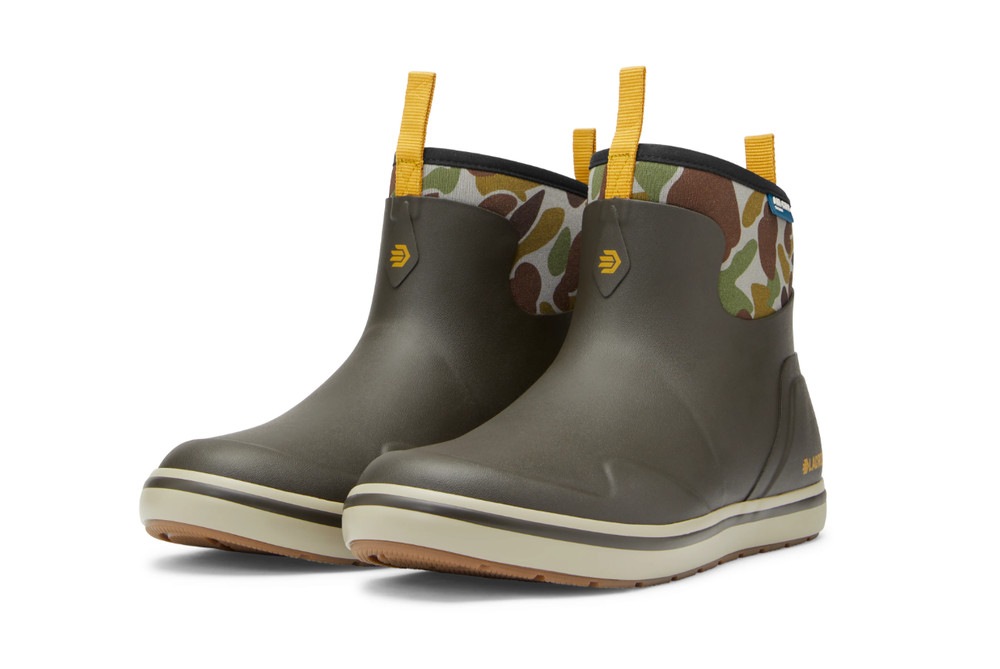Lacrosse Men's Alpha Deck Boot Regular Width US Black Olive