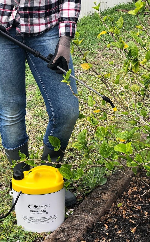 Pumpless Battery Powered Sprayer, Translucent