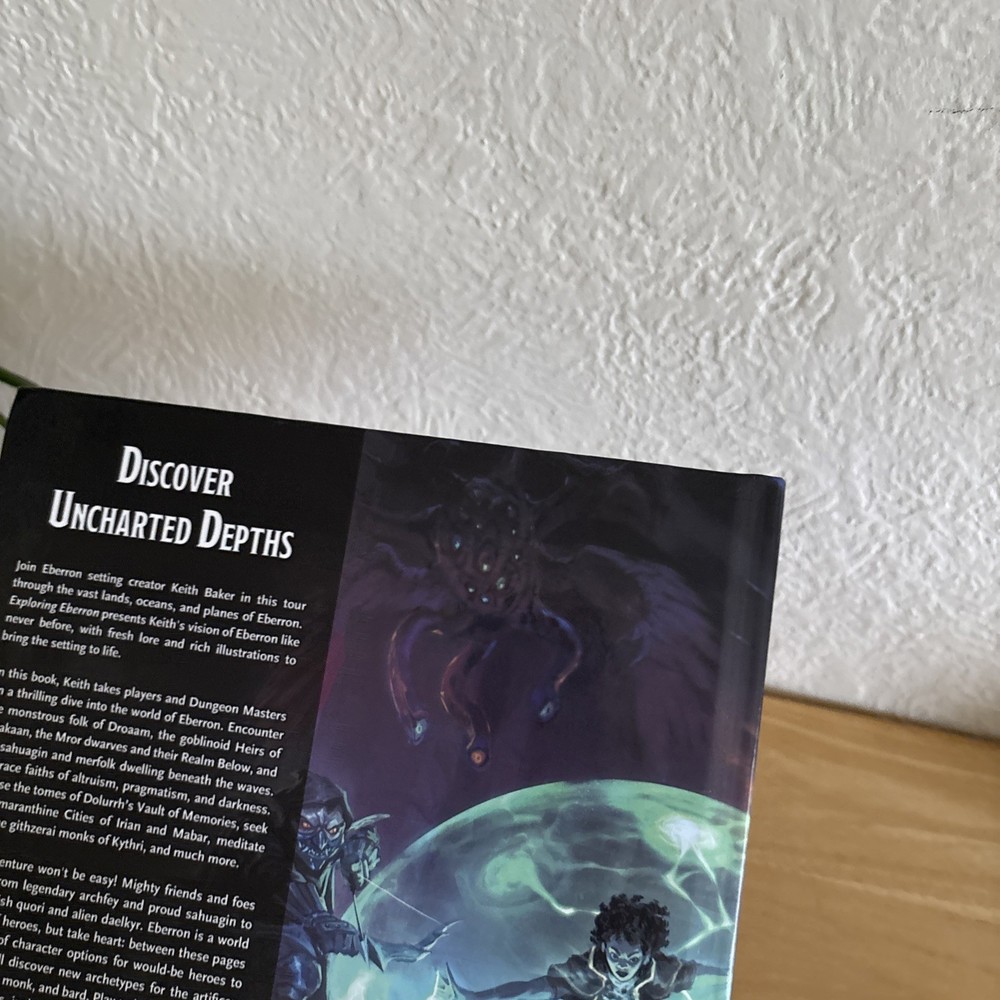 Dungeons and Dragons 5th edition Exploring Eberron by Keith Baker