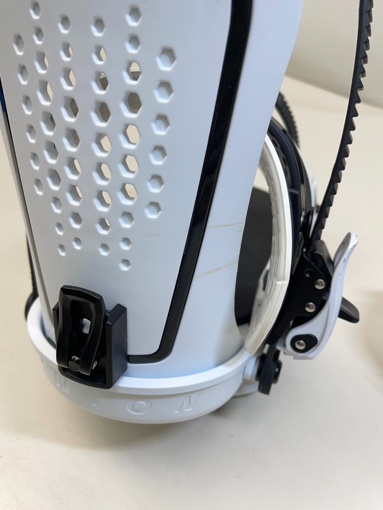 UNION FORCE SNOWBOARD BINDINGS WHITE SIZE MEDIUM