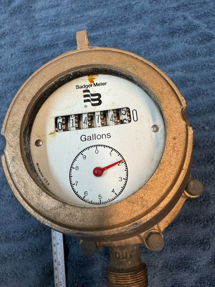 Badger 1" SO Bronze Meter