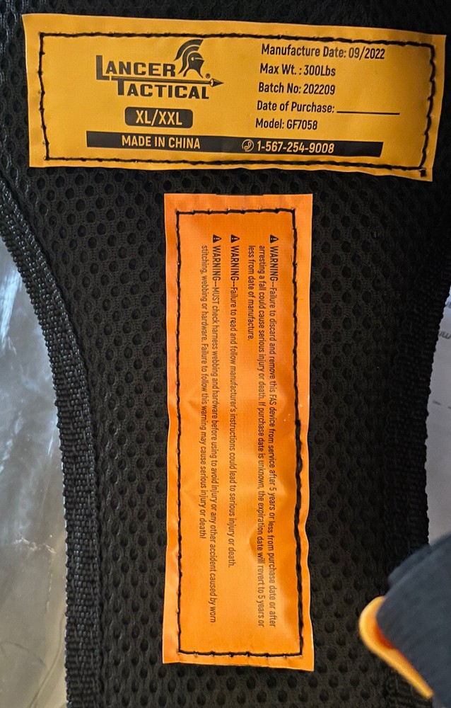 Hunter Safety Harness XL