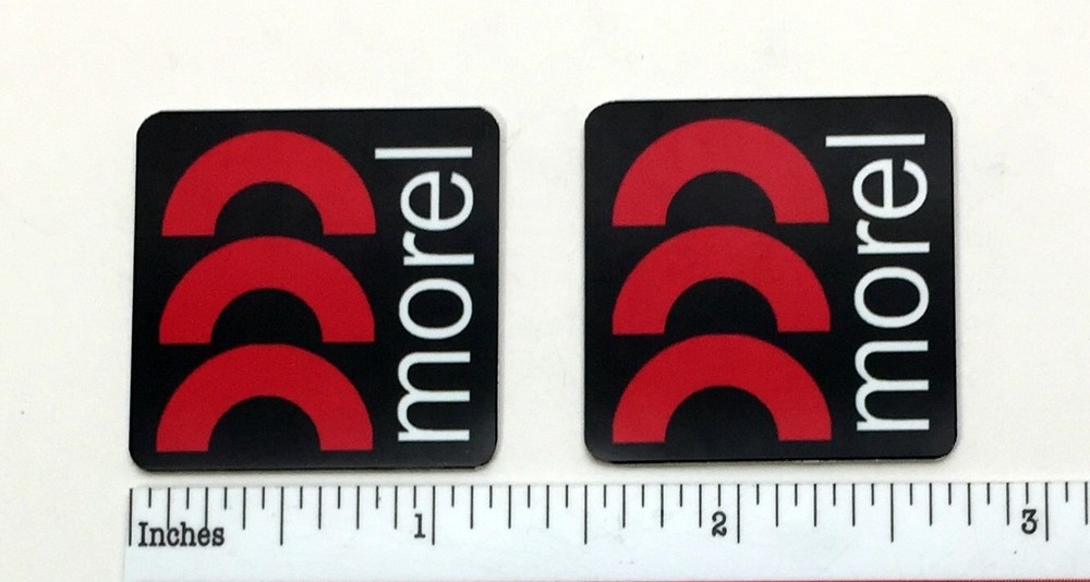 Morel Speakers Custom Badge Aluminum Pair