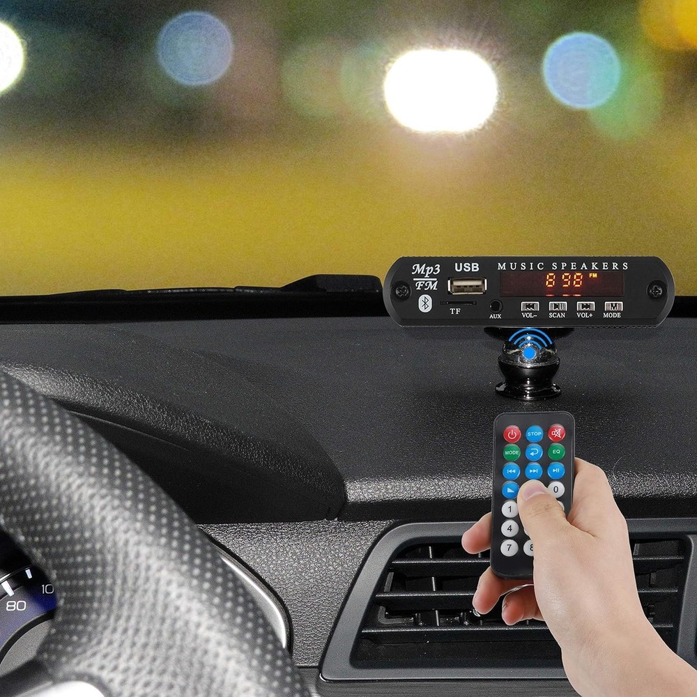 Multi-Functional Bluetooth Receiver with Remote Control & Audio Output Options