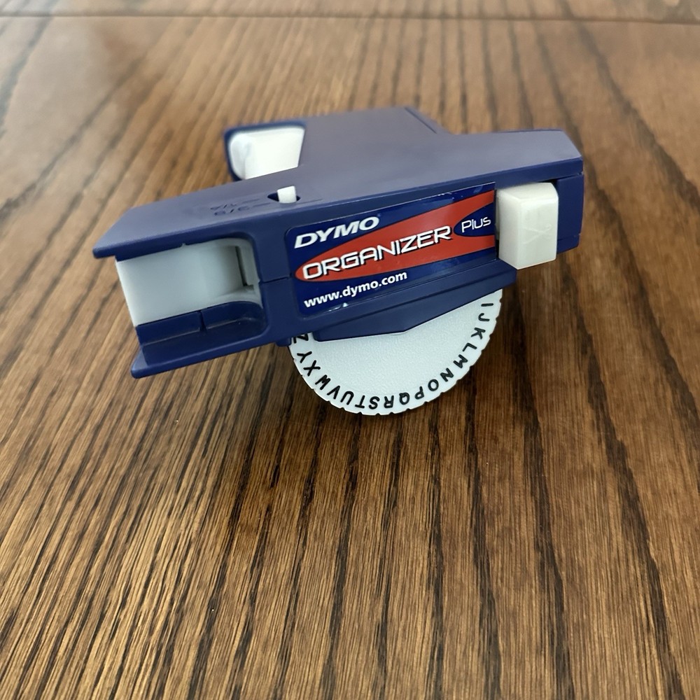 Vintage Dymo Label Maker Blue USA