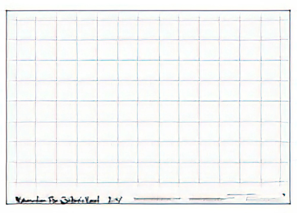 2.5 Inch Grid Printed Fusible Interfacing