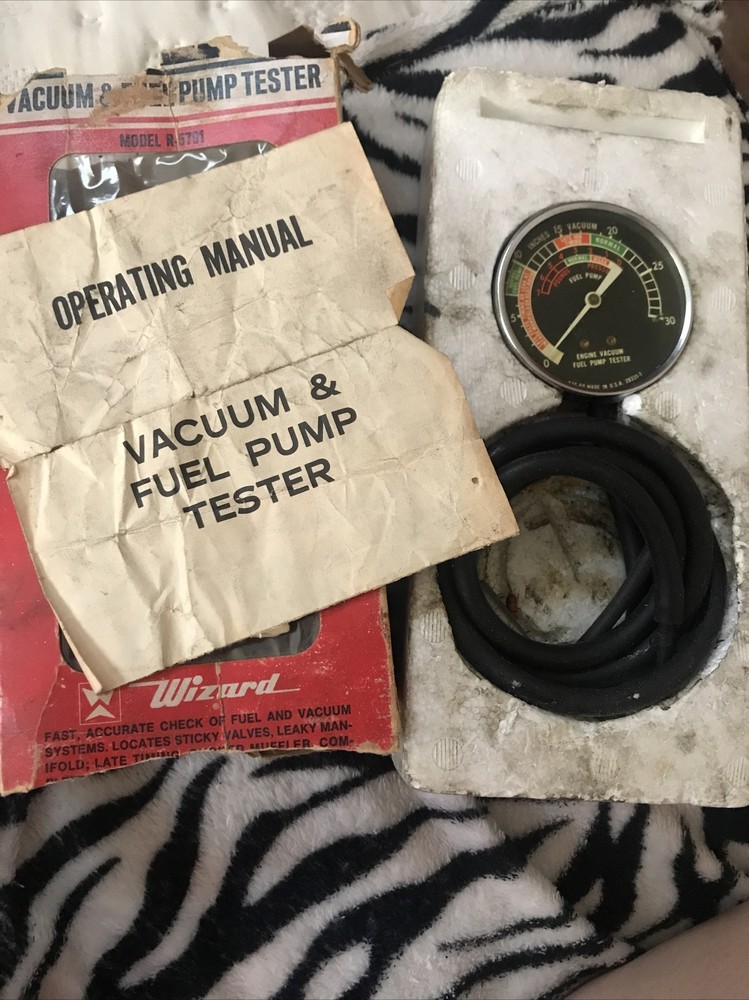 Engine Vacuum fuel pump tester Wizard