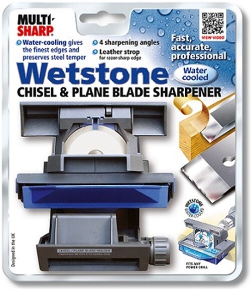 Multi-Sharp Wetstone Sharpener - For Chisels and Plane Blades