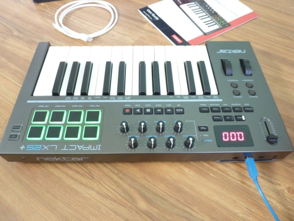 Nektar Impact LX25+ 25 Key USB MIDI Keyboard Controller