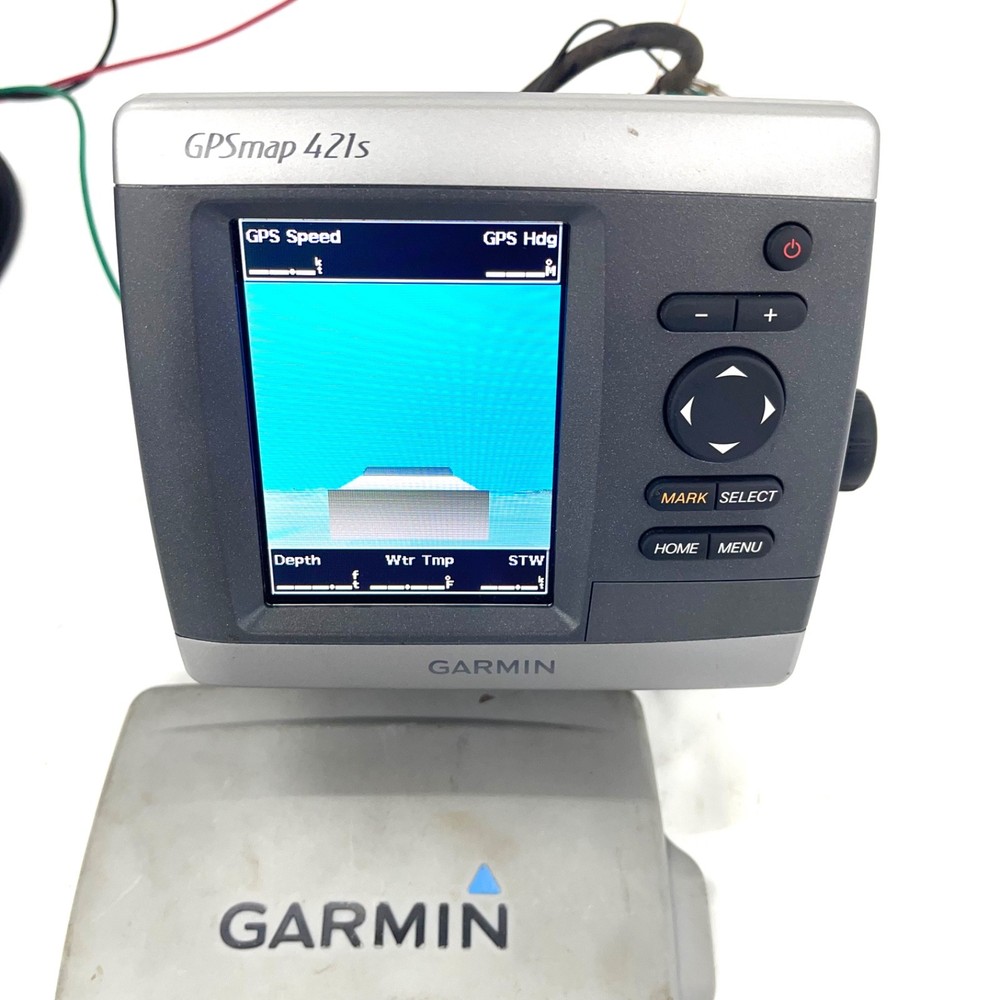 Garmin GPSmap 421S (Color) ChartPlotter GPS Sonar Fishfinder (Tested)