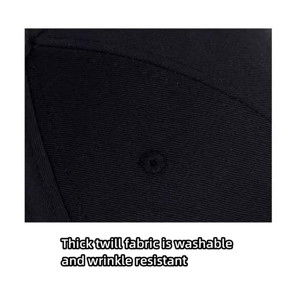 White Plain Baseball Cap Hat Adjustable Polo Golf Style Washed Solid Dad Hat