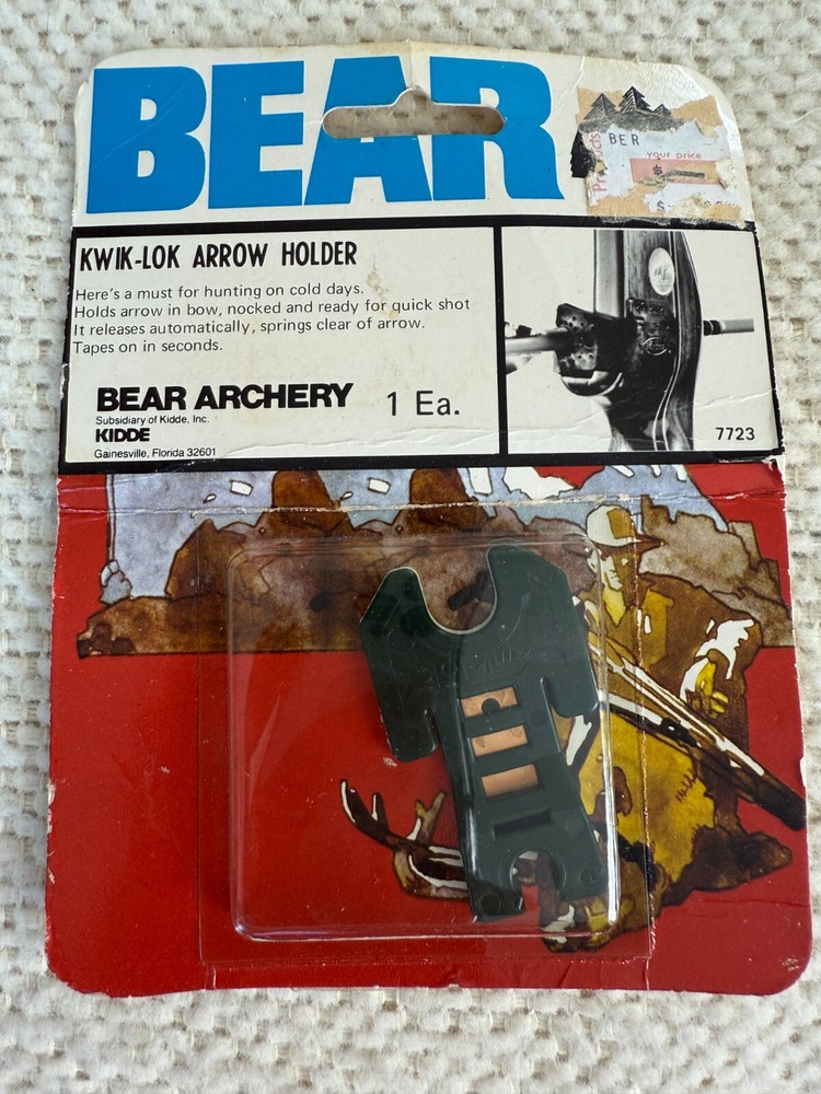 Bear Archery Kwik Lok Arrow Holder NOS