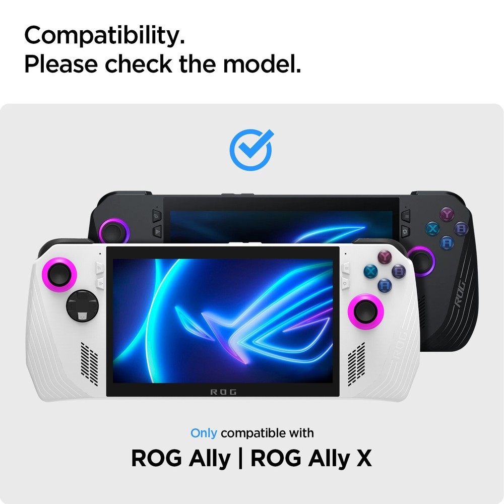 For ASUS ROG Ally 2023 | Spigen GLAS.tR EZ Fit Screen Protector 2 Pack