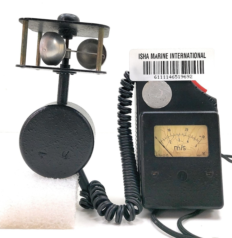 VEB Handheld Anemometer Analog Meter 872496