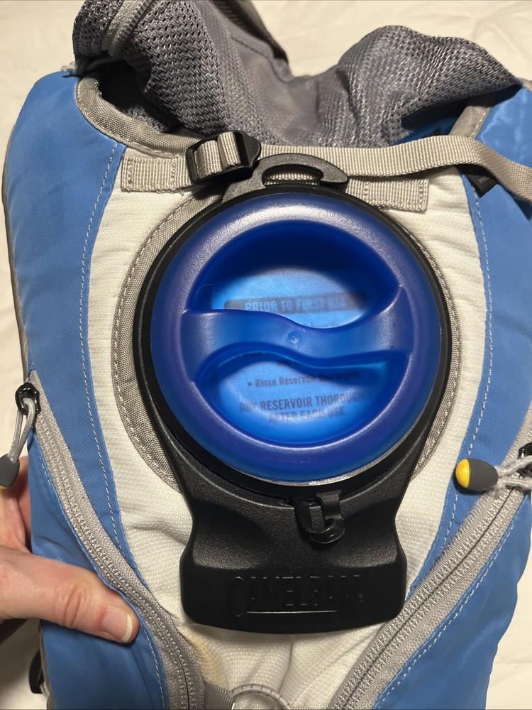 Camelbak Padded Hydration Pack, Dream Blue Backpack Pockets