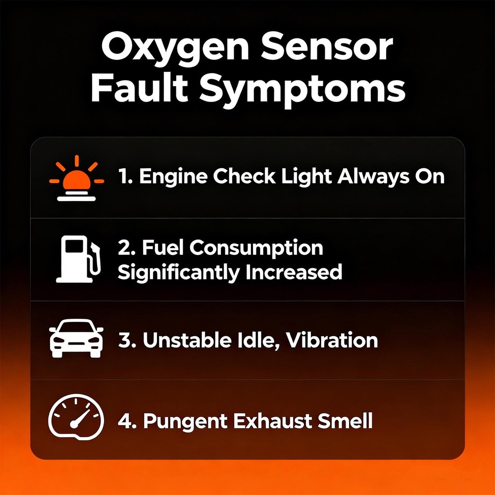4X Oxygen Sensor Compatible with 1999-2011 Ford E450 Super Duty Up+Downstream