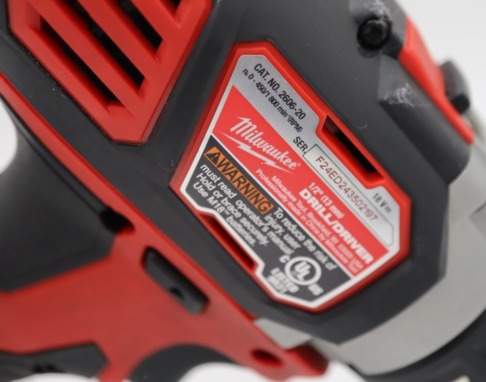 Milwaukee Drill/Driver Keyless Compact (2606-20)